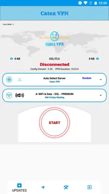 Catex VPN android App screenshot 0