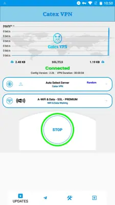 Catex VPN android App screenshot 2